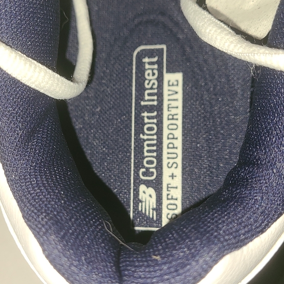 New Balance Men's 608 V5 Casual Comfort Fitness Cross Training, White-Navy, 8.5W - Picture 10 of 11